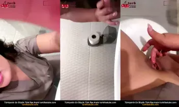 Ceyda bünyesini tuvalette üvey kardeşine sundu