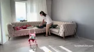 Eda Nur Kılıç Youtube Katıl ifşa Salon temizliyoruz