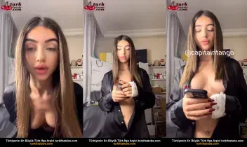 Elanur Ayan039ın Siyah Gömlekli Yayın Videosu