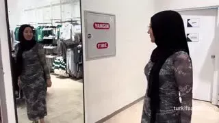 Fatma ile Her Telden ifşa türbanlıtemizlikevhanımı kanalı Yeni Moda Kıyafet Deneyimi Magzanın Altını Üstüne Getirdim