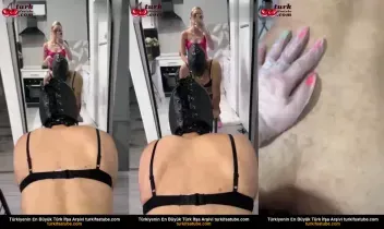 Hatun Merve Çıplak Üvey Abla Penisi Aradan Sikti