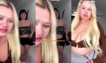 İki hatun iki şişko hatun tango live ifşa videoları part 1