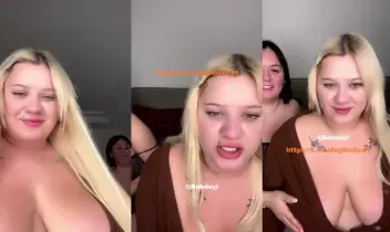 İki hatun iki şişko hatun tango live ifşa videoları part 2