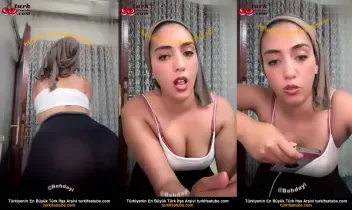 Kalça Gösterisi Çoraplar Türban ve Yağmur İfşası