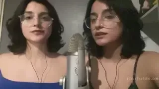 Senadeska İkizimle beraber öpüşme sesleri ve spit painting