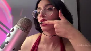 Senadeska Öpücük ve lens licking ASMR sonu favorim