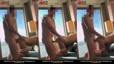 Sikme filmi TwinFlame otel odasında müşterisine doggy sikildi