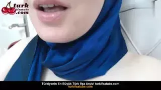Türbanlı Olgun Bayan Çıplak Yayın 9