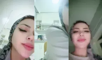 Türbanlı Özlem ifşa yayınları Part 17