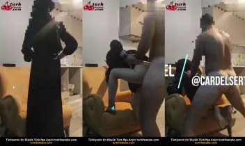 Türbanlı Üvey Abla Çıplak Genç Bayana Arkadan Yaptı